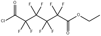 Hexanoic acid, 6-chloro-2,2,3,3,4,4,5,5-octafluoro-6-oxo-, ethyl ester Structural