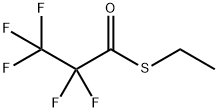Propanethioic acid, 2,2,3,3,3-pentafluoro-, S-ethyl ester Structural