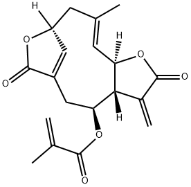 Isodeoxyelephantopin Structural