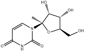 Uridine, 1'-C-methyl- Structural