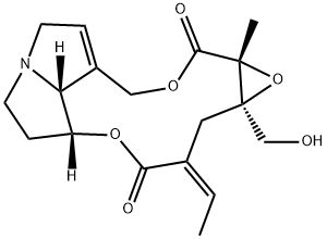 (12ξ,13ξ)-12,13-Epoxy-19-hydroxysenecionan-11,16-dione Structural