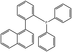 Phosphine, [2-(1-naphthalenyl)phenyl]diphenyl- Structural
