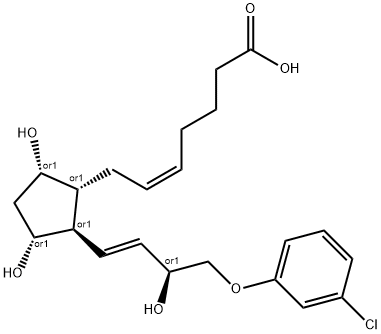 16-(3-chlorophenoxy)-17,18,19,20-tetranorprostaglandin F2 alpha