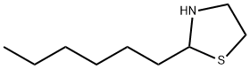 Thiazolidine, 2-hexyl- Structural