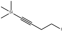 Silane, (4-iodo-1-butyn-1-yl)trimethyl- Structural