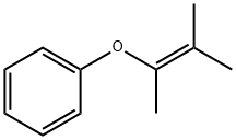 Benzene, [(1,2-dimethyl-1-propen-1-yl)oxy]- Structural