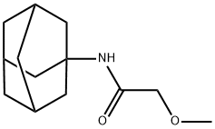 1-(Methoxyacetylamino) Adamantane (MAAA) Structural