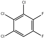 Benzene, 1,2,3-trichloro-4,5-difluoro- Structural
