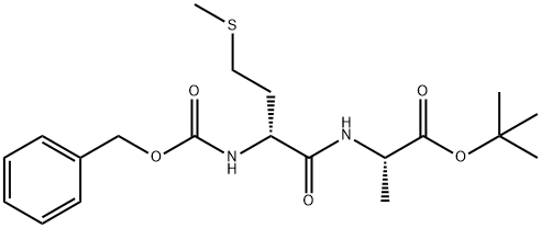 L-Alanine, N-[(phenylmethoxy)carbonyl]-D-methionyl-, 1,1-dimethylethyl ester (9CI) Structural