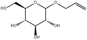 D-Glucopyranoside, 2-propen-1-yl Structural