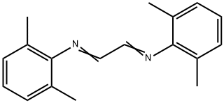 Benzenamine, N,N'-1,2-ethanediylidenebis[2,6-dimethyl- Structural