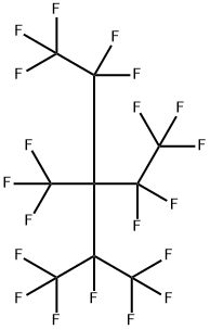 Pentane, 1,1,1,2,2,4,5,5,5-nonafluoro-3-(1,1,2,2,2-pentafluoroethyl)-3,4-bis(trifluoromethyl)- Structural