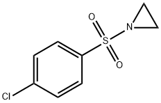 Aziridine, 1-[(4-chlorophenyl)sulfonyl]- Structural