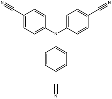 Tris-(p-cyanophenyl)amin-Radikalkation Structural