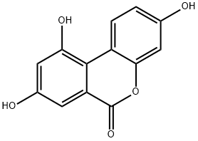 3,8,10-trihydroxy urolithin Structural