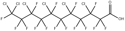 Undecanoic acid, 3,5,7,9,11,11-hexachloro-2,2,3,4,4,5,6,6,7,8,8,9,10,10,11-pentadecafluoro- Structural