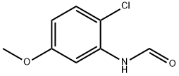 Formamide, N-(2-chloro-5-methoxyphenyl)- Structural