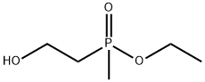 Phosphinic acid, (2-hydroxyethyl)methyl-, ethyl ester (9CI) Structural