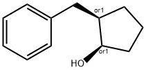 Cyclopentanol, 2-(phenylmethyl)-, (1R,2R)-rel- Structural