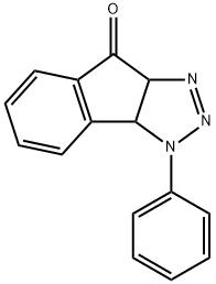 Indeno[1,2-d]triazol-8(3H)-one, 3a,8a-dihydro-3-phenyl- Structural
