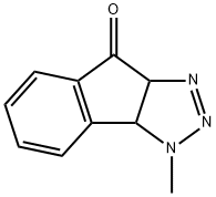 Indeno[1,2-d]triazol-8(3H)-one, 3a,8a-dihydro-3-methyl- Structural