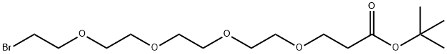 Bromo-PEG4-t-butyl ester Structural