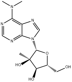 N6,N6-Dimethyl-2'-C-methyladenosine Structural