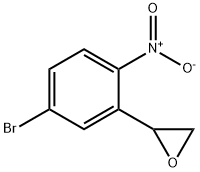 Oxirane, 2-(5-bromo-2-nitrophenyl)- Structural