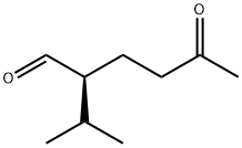 Hexanal, 2-(1-methylethyl)-5-oxo-, (2S)- Structural