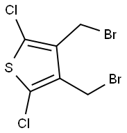Thiophene, 3,4-bis(bromomethyl)-2,5-dichloro- Structural