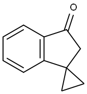 Spiro[cyclopropane-1,1'-[1H]inden]-3'(2'H)-one Structural