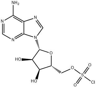 Adenosine, 5'-chlorosulfate (9CI) Structural