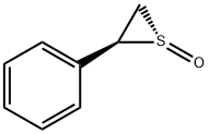 Thiirane, phenyl-, 1-oxide, (1S-trans)- (9CI) Structural