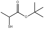 tert-butyl 2-sulfanylpropanoate Structural