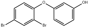 Phenol, 3-(2,4-dibromophenoxy)- Structural