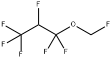 Propane, 1,1,1,2,3,3-hexafluoro-3-(fluoromethoxy)- Structural