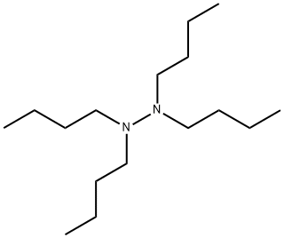 Hydrazine, 1,1,2,2-tetrabutyl- Structural