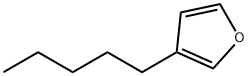 Furan, 3-pentyl- Structural