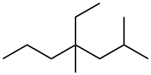 Heptane, 4-ethyl-2,4-dimethyl- Structural