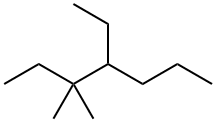 Heptane, 4-ethyl-3,3-dimethyl- Structural
