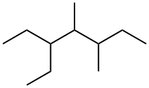 Heptane, 3-ethyl-4,5-dimethyl- Structural