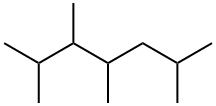 Heptane, 2,3,4,6-tetramethyl- Structural