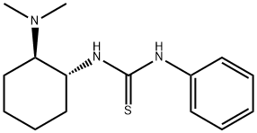 Thiourea, N-[(1R,2R)-2-(dimethylamino)cyclohexyl]-N'-phenyl- Structural