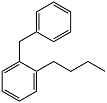 Benzene, 1-butyl-2-(phenylmethyl)- Structural