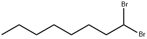 Octane, 1,1-dibromo- Structural