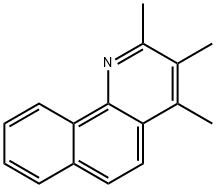 Benzo[h]quinoline, 2,3,4-trimethyl- Structural