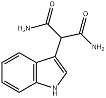 Propanediamide, 2-(1H-indol-3-yl)- Structural