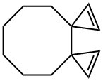 Dispiro[2.0.2.6]dodeca-1,5-diene Structural