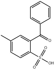 Benzenesulfonic acid, 2-benzoyl-4-methyl- Structural