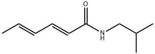 HEXADIENOIC ACID ISOBUTYLAMIDE, 2,4-(P) (AHP Verified) Structural